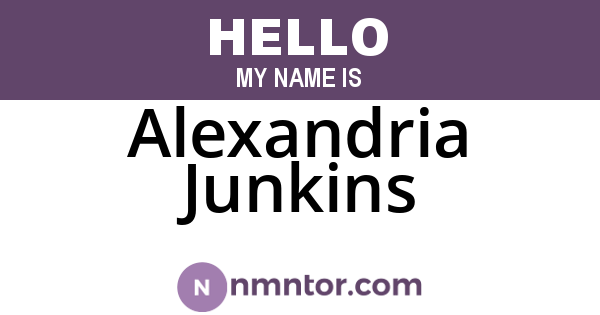 Alexandria Junkins