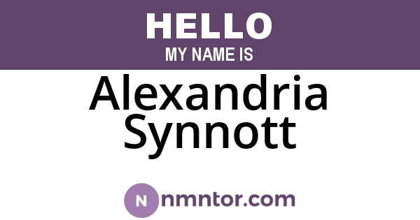 Alexandria Synnott