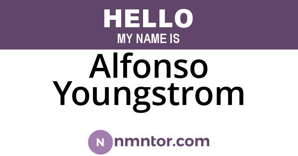 Alfonso Youngstrom