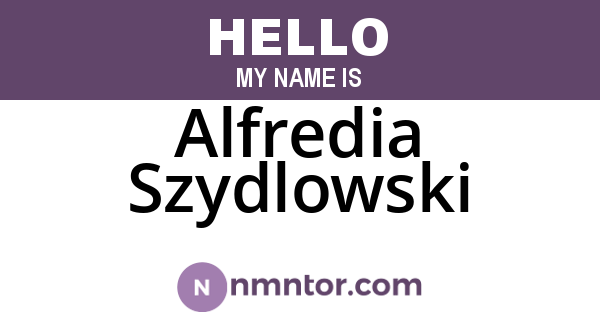 Alfredia Szydlowski