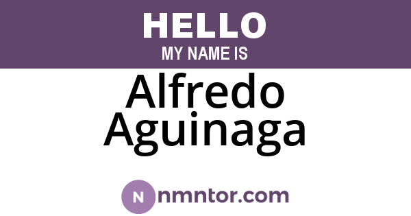 Alfredo Aguinaga