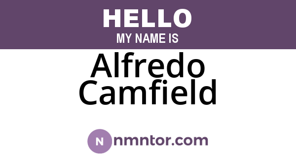 Alfredo Camfield