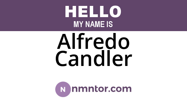 Alfredo Candler