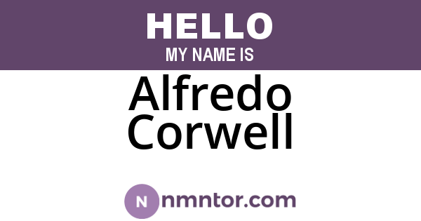Alfredo Corwell