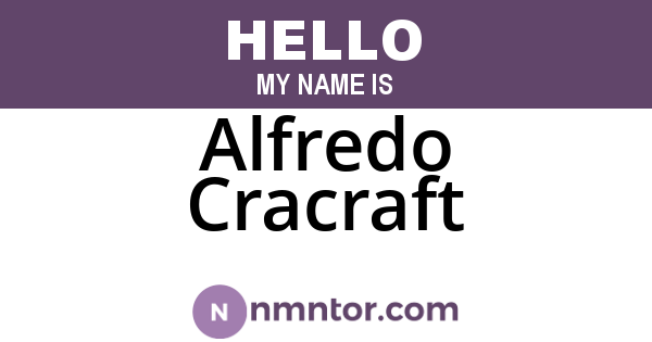 Alfredo Cracraft