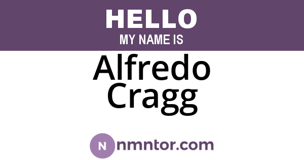 Alfredo Cragg