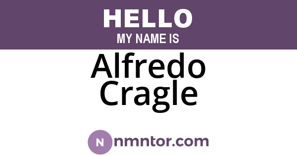 Alfredo Cragle