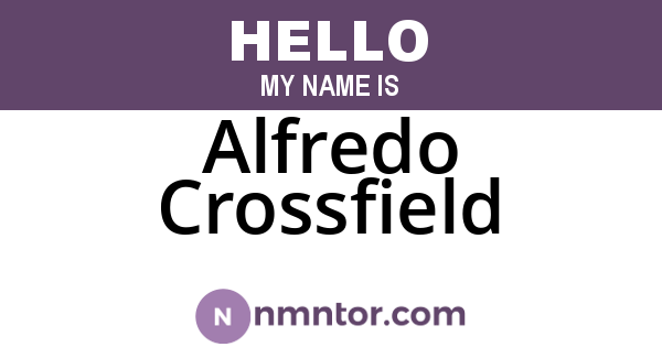 Alfredo Crossfield