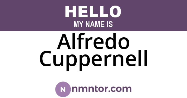 Alfredo Cuppernell