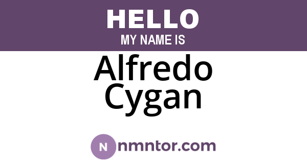 Alfredo Cygan