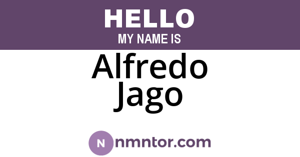 Alfredo Jago