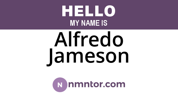 Alfredo Jameson