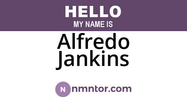 Alfredo Jankins
