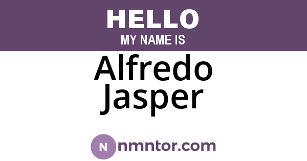Alfredo Jasper
