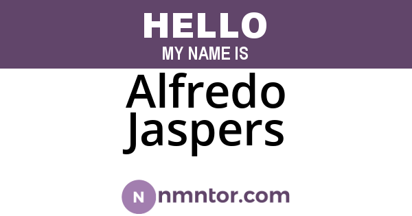 Alfredo Jaspers