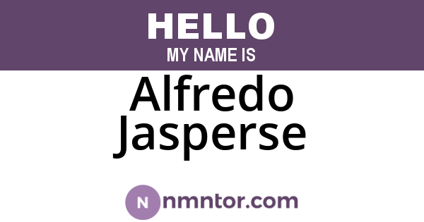 Alfredo Jasperse