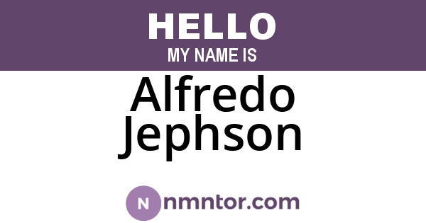 Alfredo Jephson