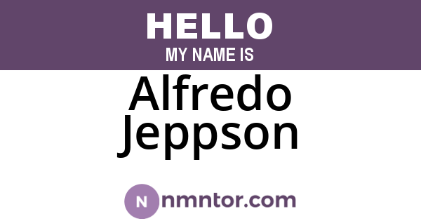 Alfredo Jeppson