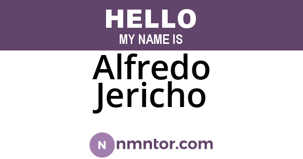 Alfredo Jericho