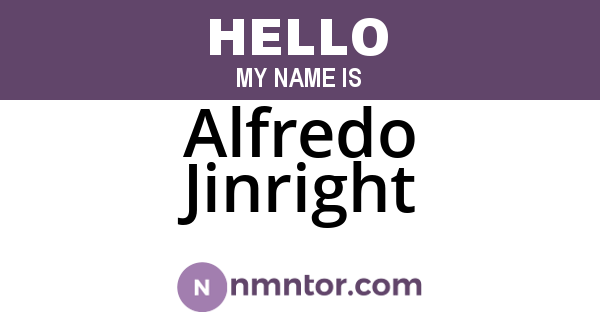 Alfredo Jinright