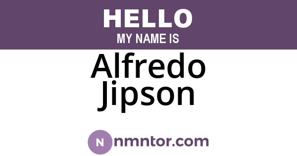 Alfredo Jipson