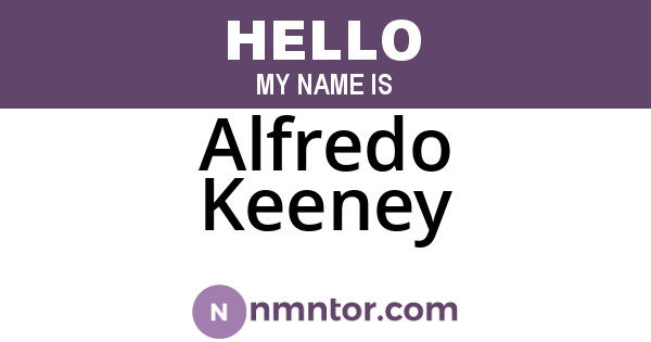 Alfredo Keeney