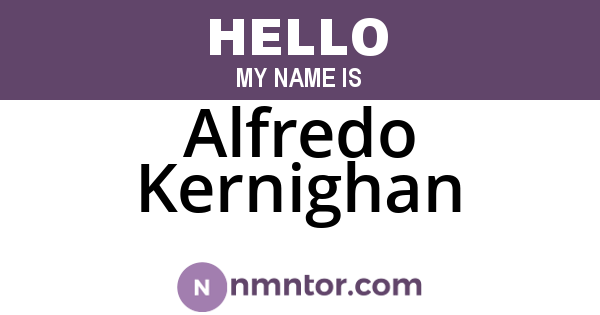 Alfredo Kernighan