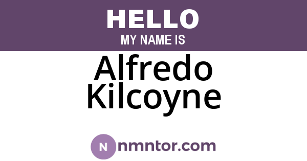 Alfredo Kilcoyne