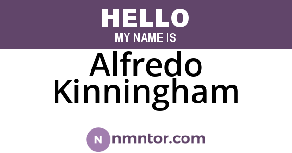 Alfredo Kinningham