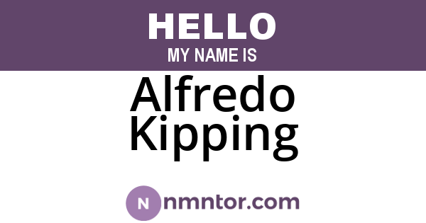 Alfredo Kipping