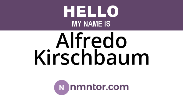 Alfredo Kirschbaum