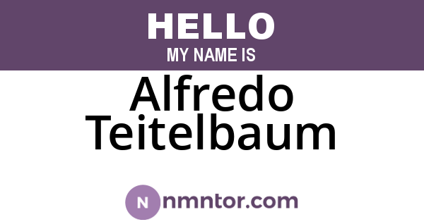 Alfredo Teitelbaum