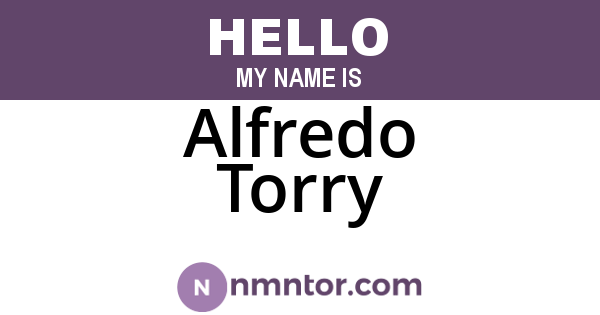 Alfredo Torry