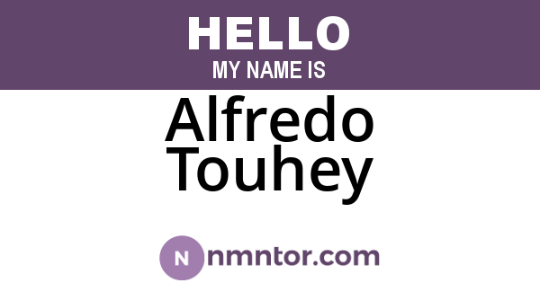 Alfredo Touhey