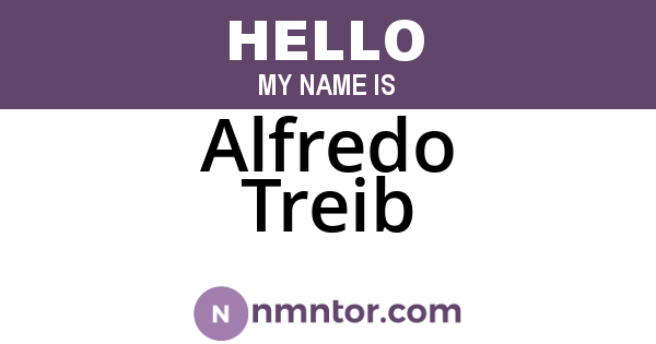 Alfredo Treib