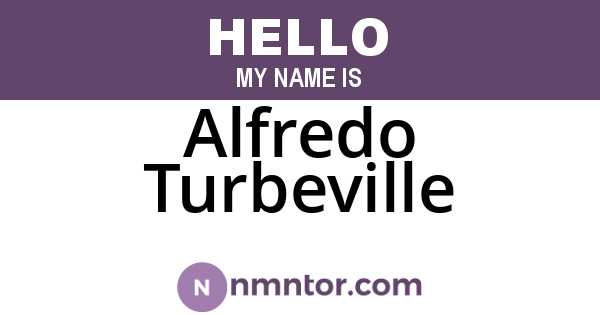 Alfredo Turbeville