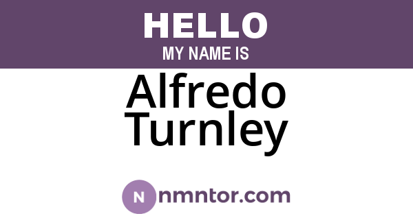 Alfredo Turnley