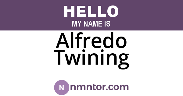 Alfredo Twining