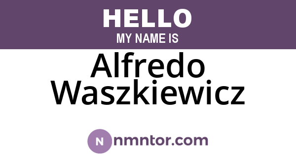 Alfredo Waszkiewicz