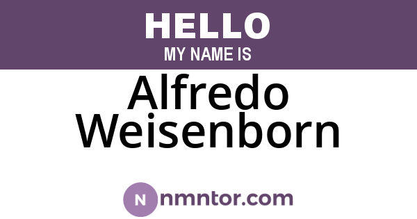 Alfredo Weisenborn
