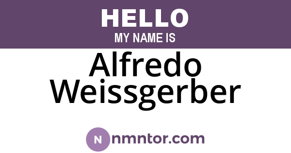 Alfredo Weissgerber