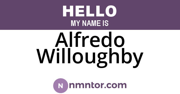 Alfredo Willoughby
