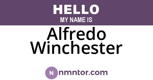 Alfredo Winchester