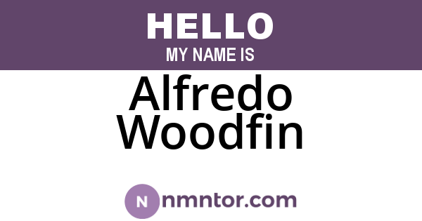 Alfredo Woodfin