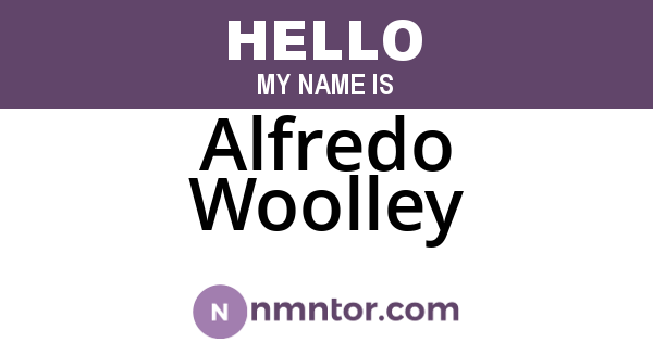 Alfredo Woolley