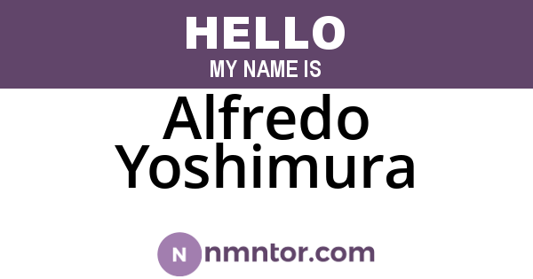 Alfredo Yoshimura