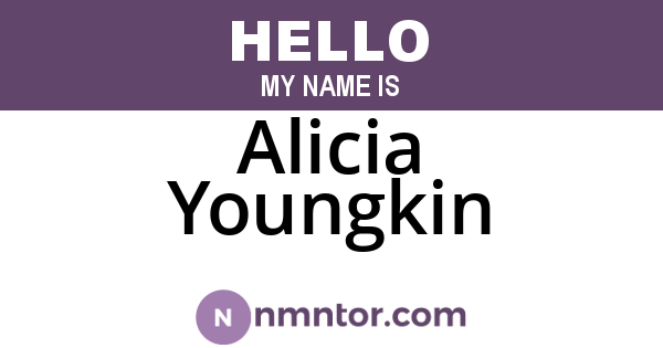 Alicia Youngkin