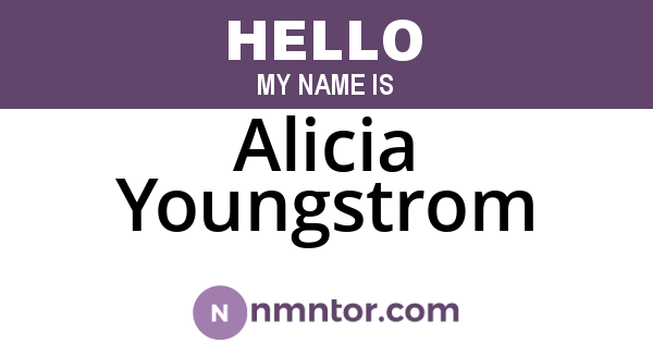 Alicia Youngstrom