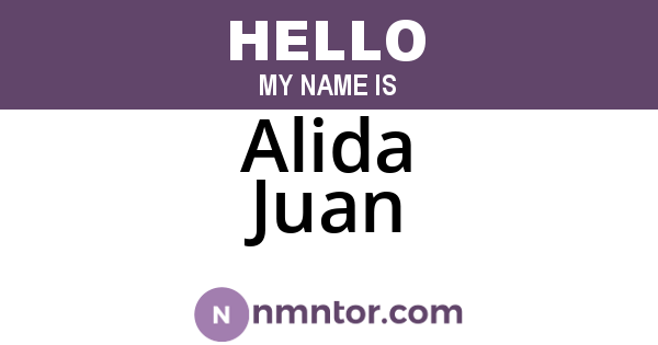 Alida Juan