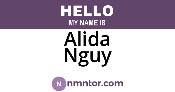 Alida Nguy